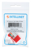 Frutto Keystone Cat5e Rosso UTP Packaging Image 2