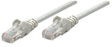PATCH CABLE CAT 6, UTP2xRJ45, molded, 10m, gray Image 1