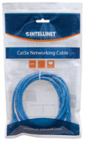PATCH CABLE CAT 6, UTP2xRJ45, molded, 5m, blue Packaging Image 2