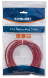 PATCHCABLE CAT 6, UTP 2xRJ45, molded, 5m, red Packaging Image 2