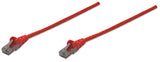 PATCH CABLE CAT 6, UTP2xRJ45, molded, 10m, red Image 2