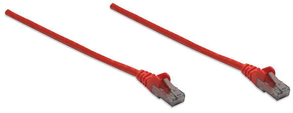 PATCH CABLE CAT 6, UTP2xRJ45, molded, 10m, red Image 1