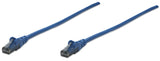 PATCH CABLE CAT 6, UTP2xRJ45, molded, 10m, blue Image 2