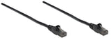 PATCH CABLE CAT 6, UTP2xRJ45, molded, 10m, black Image 1
