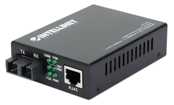 Media Converter Gigabit Ethernet Monomodale Image 1