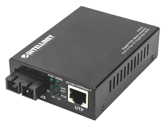 Media Converter Gigabit PoE+ Image 1