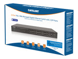 Switch 24 Porte PoE Web-Managed Gigabit Ethernet con 2 Porte SFP Packaging Image 2