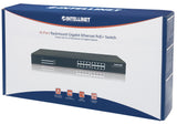 Switch 16 Porte Gigabit Ethernet PoE+ Packaging Image 2