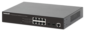 Switch Gigabit Ethernet 8 Porte PoE+ Web-Managed con 2 porte SFP Image 1