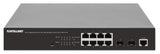 Switch Gigabit Ethernet 8 Porte PoE+ Web-Managed con 2 porte SFP Image 4