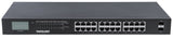 24-Port Gigabit Ethernet PoE + Switch con 2 porte SFP e Display LCD Image 4