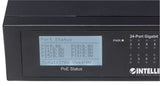24-Port Gigabit Ethernet PoE + Switch con 2 porte SFP e Display LCD Image 6