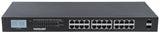 24-Port Gigabit Ethernet PoE + Switch con 2 porte SFP e Display LCD Image 7