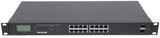 Switch Gigabit Ethernet PoE + 16 porte con 2 porte SFP e Display LCD Image 7