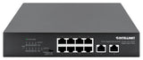 Switch Ethernet Gigabit 8 Porte PoE+ con 2 porte RJ45 Gigabit Uplink  Image 4