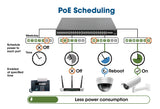 Switch 24 Porte Gigabit Ethernet PoE+ Web-Managed con 4 porte Gigabit Combo Base-T/SFP  Image 9