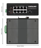 Switch Ethernet Gigabit 8 porte PoE+ con PoE Passthrought Image 6
