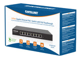  Switch PoE+ Gigabit Ethernet a 8 porte con passthrough PoE Packaging Image 2