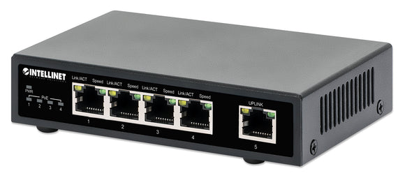 Ethernet Switch Gigabit PoE+ 5 porte Image 1