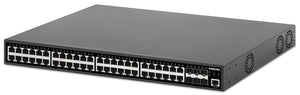 Switch PoE+ 54 porte Fully Managment L2+ con 48 porte Gigabit e 6 SFP+ Uplinks Image 1