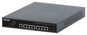 Switch PoE++ 10 porte L2 Fully Managed con 8 porte Ethernet Gigabit e 2 SFP Uplink Image 1