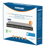 Switch PoE+ 54 porte L3 Managed con 48 porte Ethernet Gigabit e 6 SFP+ Uplink Packaging Image 2