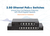 Switch PoE++ 6 porte con 5 porte Ethernet 2.5G e 1 SFP+ Uplink Image 10