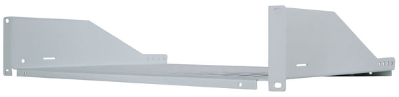 Fixed, Gray, 2U, For Wallmount and Standing Cabinets with minimum 520mm depth Image 1
