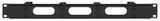 19" Cable Management Panel, 1U, Black Image 5