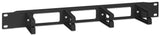 Pannello passacavi per armadi rack 19", Nero Image 2