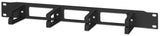 Pannello passacavi per armadi rack 19", Nero Image 1