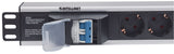 Multipresa Elettrica da Rack 19" 1.5U a 6 posti con presa tedesca Image 5