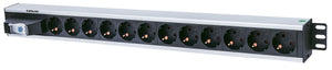 Multipresa Elettrica Verticale da Rack 12 posti con presa tedesca Image 1
