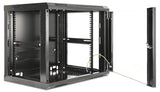 19 in. Wallmount 9U 600*450 Steel Black Image 5