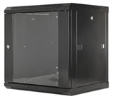 19 in. Wallmount 9U 600*450 Steel Black Image 1