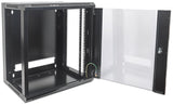 19 in. Wallmount 12U 570*600 Steel Black Image 8