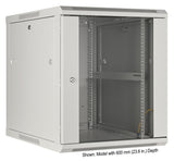 19 in. Wallmount 12U 600*450 Steel Gray Image 2