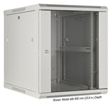 19 in. Wallmount 12U 600*450 Steel Gray Image 2