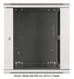 19 in. Wallmount 12U 600*450 Steel Gray Image 3