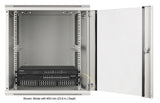 19 in. Wallmount 12U 600*450 Steel Gray Image 7
