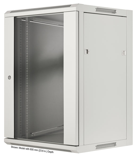 19 in. Wallmount 15U 570*450 Steel Gray Image 1