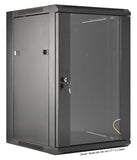 19 in. Wallmount 15U 570*600 Steel Black Image 3