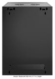 19 in. Wallmount 15U 570*600 Steel Black Image 5