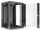 19 in. Wallmount 15U 570*600 Steel Black Image 6