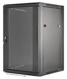 19 in. Wallmount 15U 570*600 Steel Black Image 1