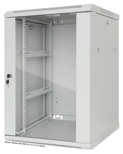 19 in. Wallmount 15U 600*600 Steel Gray Image 1