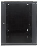 19 in. Wallmount 15U 600*550 Double-Section Steel Black Image 3