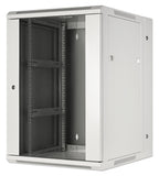 19 in. Wallmount 15U 600*550 Double-Section Steel Gray Image 1