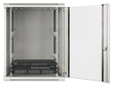 19 in. Wallmount 15U 600*550 Double-Section Steel Gray Image 7