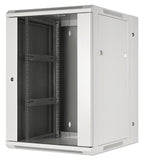 19 in. Wallmount 15U 600*550 Double-Section Steel Gray Image 1